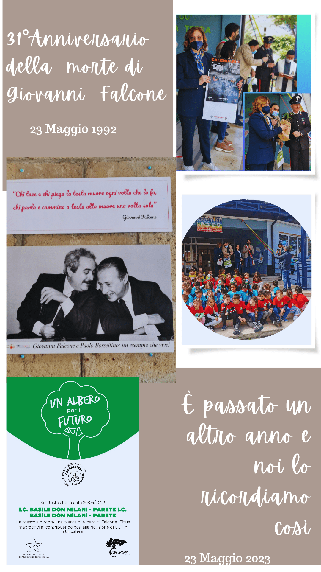 Anniversario della morte di Giovanni Falcone