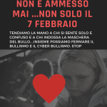Uniti per dire no ad ogni atteggiamento di sopraffazione… SEMPRE! – Gli alunni della Scuola secondaria riflettono e dicono :CONNETTI IL TUO CUORE