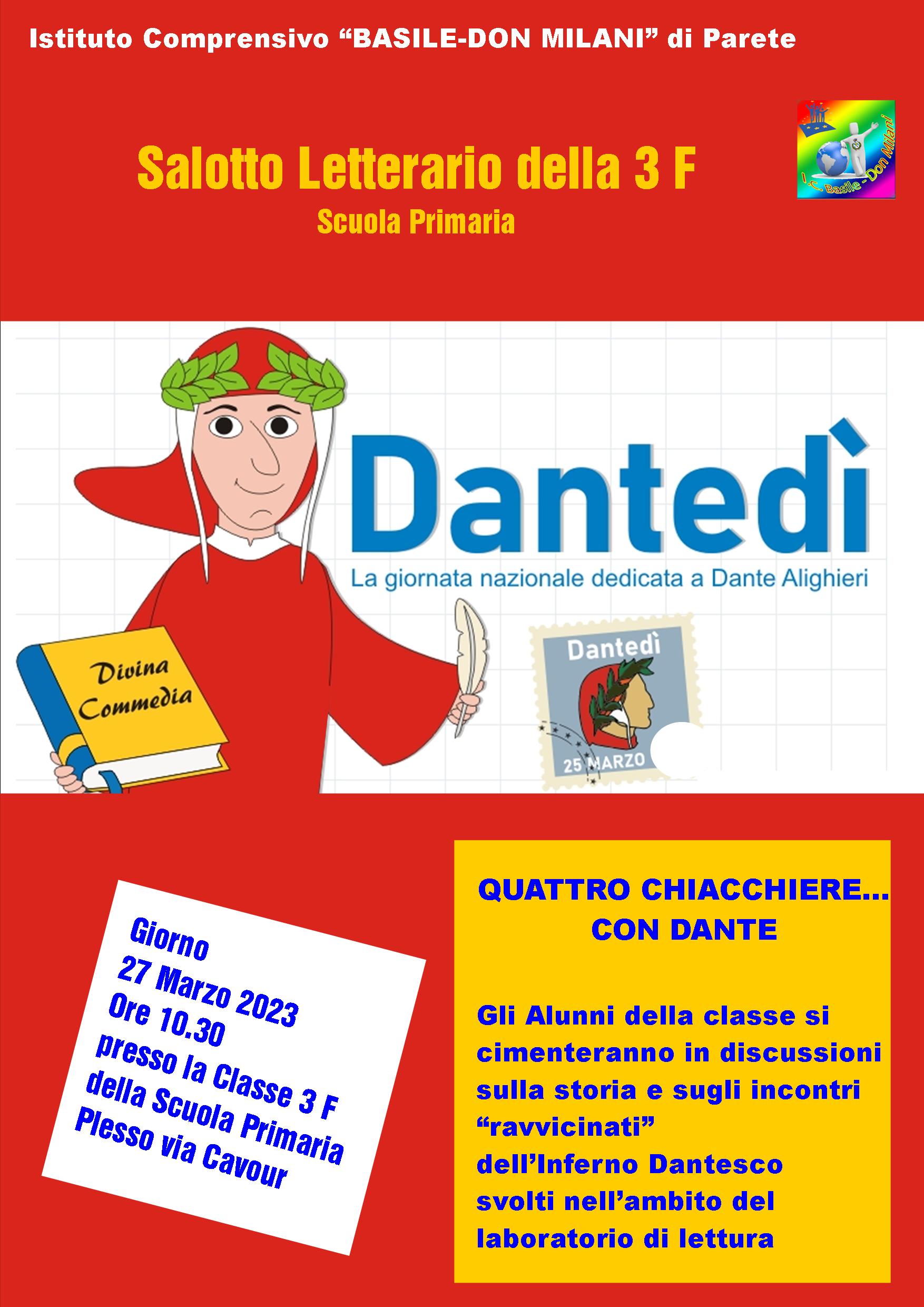 DANTEDI’ – Giornata Nazionale dedicata a Dante
